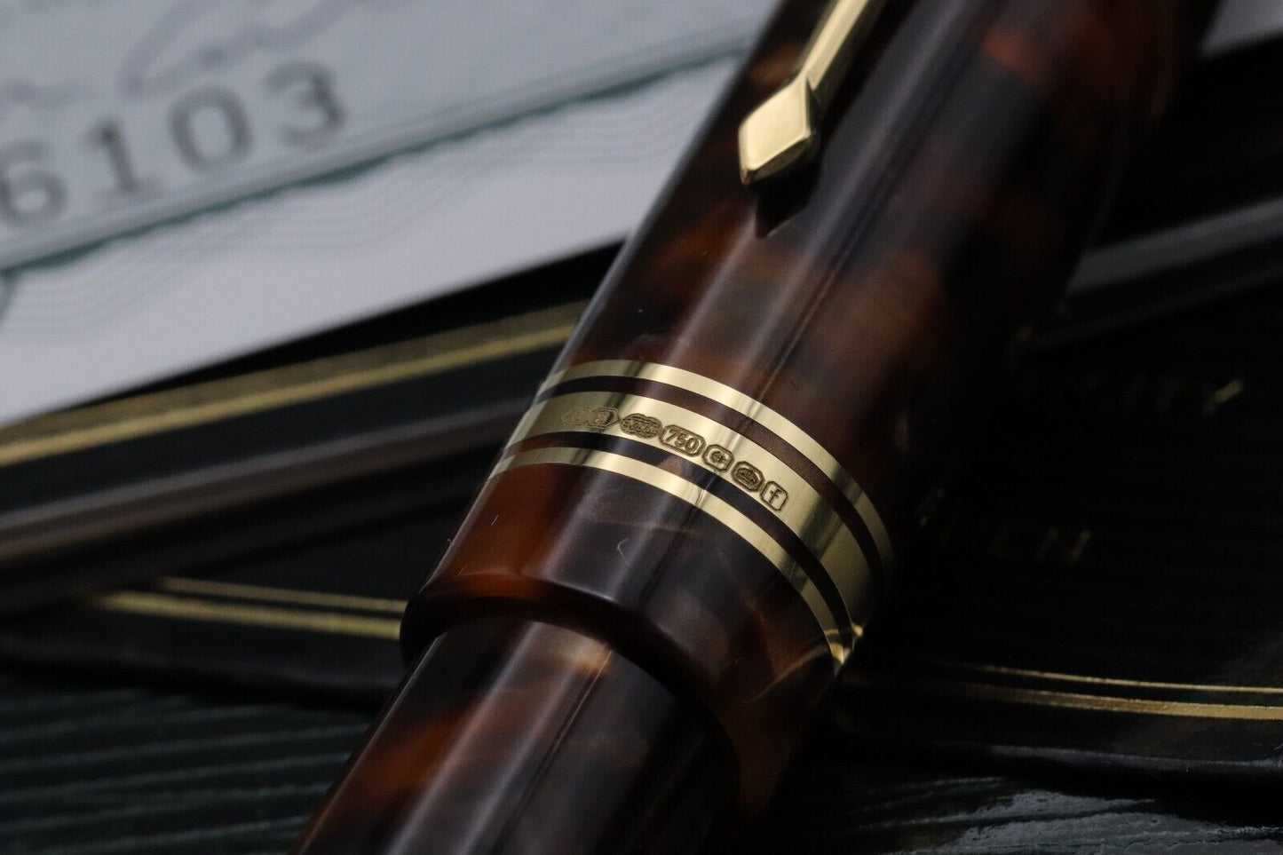 Conway Stewart Brunel Classic Brown Fountain Pen image 4