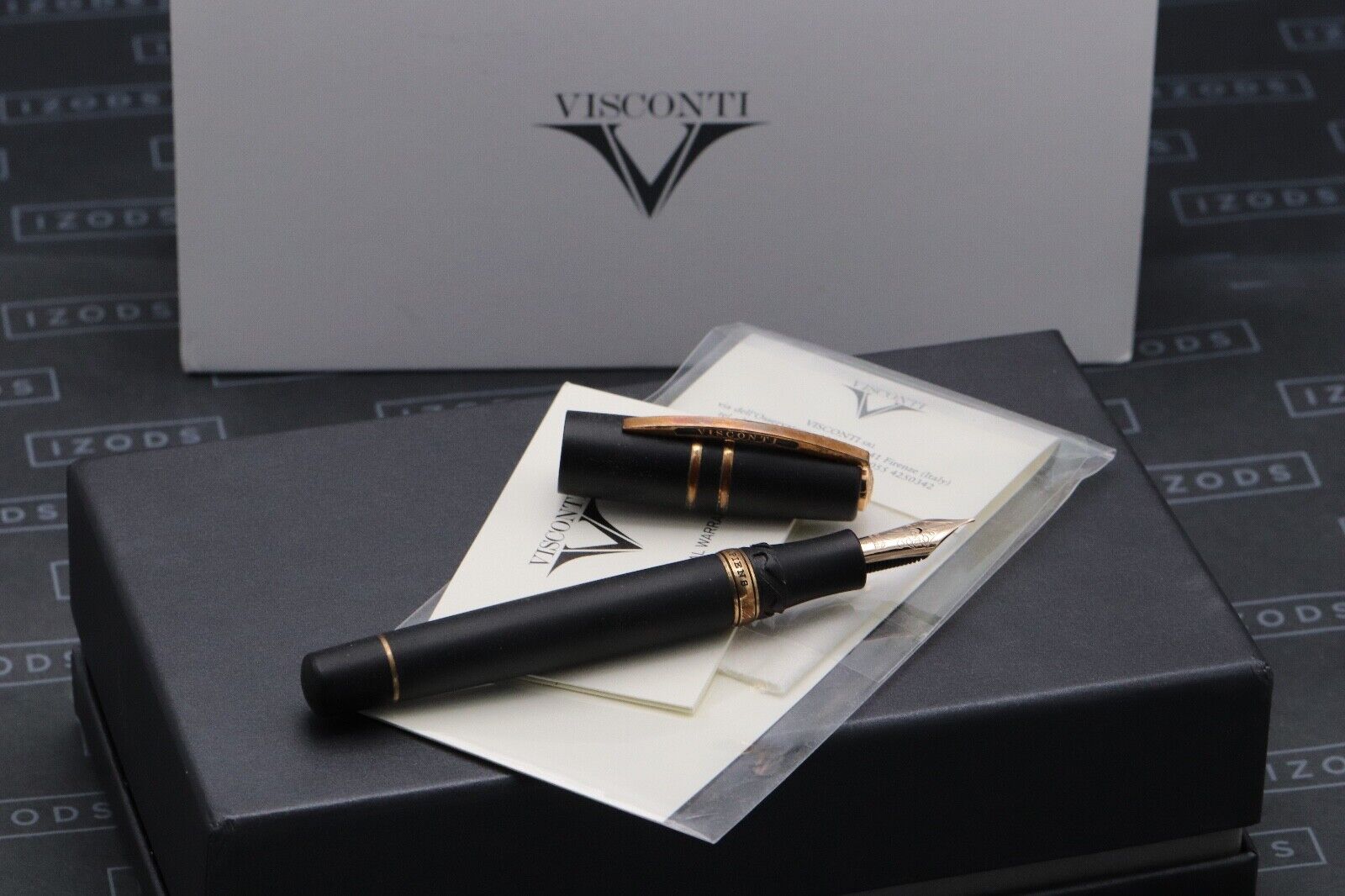Visconti Homo Sapiens Bronze Age Fountain Pen - 18k Fine image 0