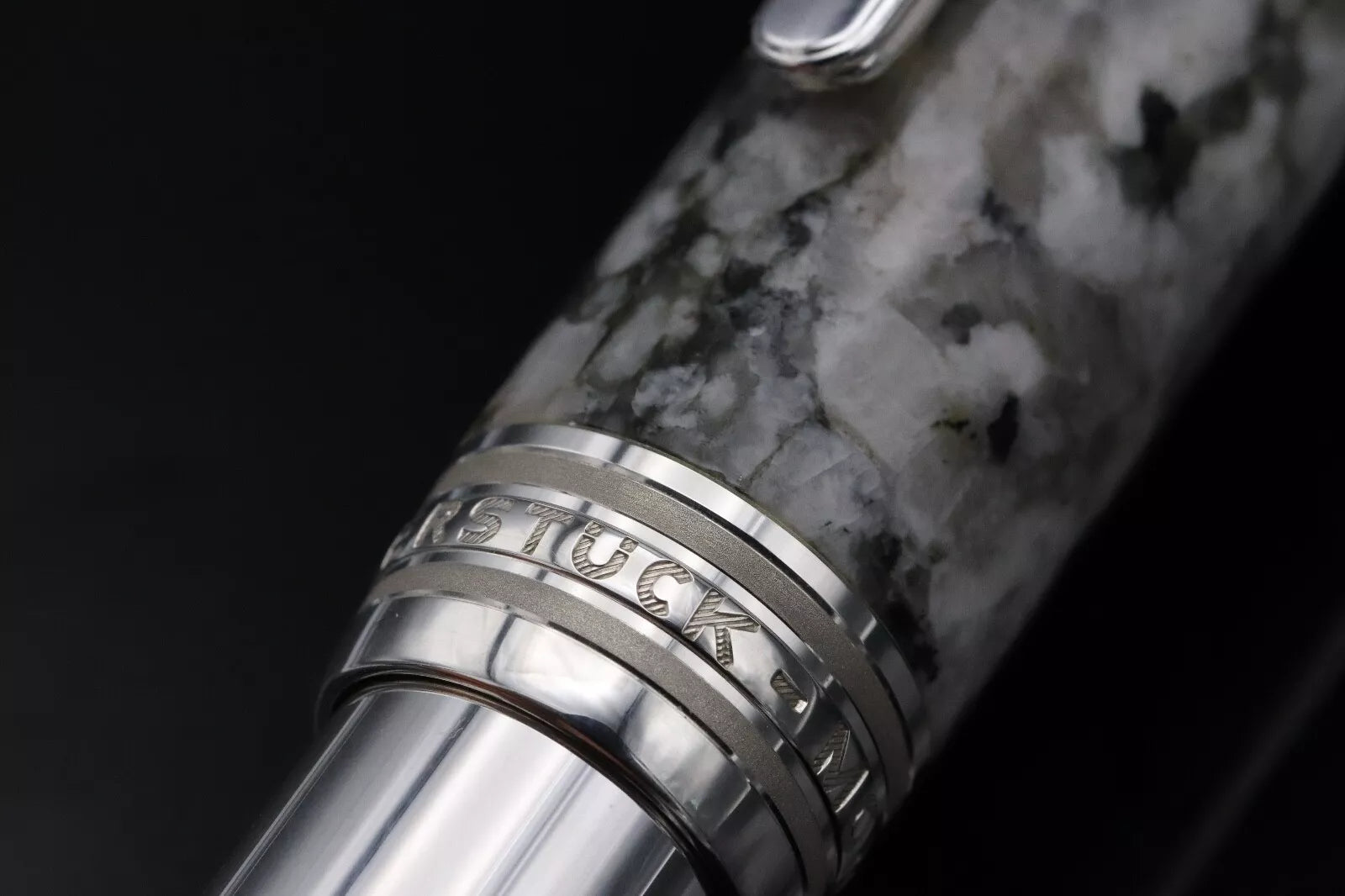 Montblanc Meisterstuck LeGrand Soulmakers Granite LE Fountain Pen - NEVER INKED image 7
