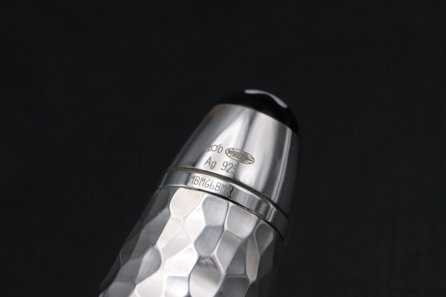 Montblanc Meisterstuck 162 LeGrand Martele Sterling Silver Rollerball Pen image 4