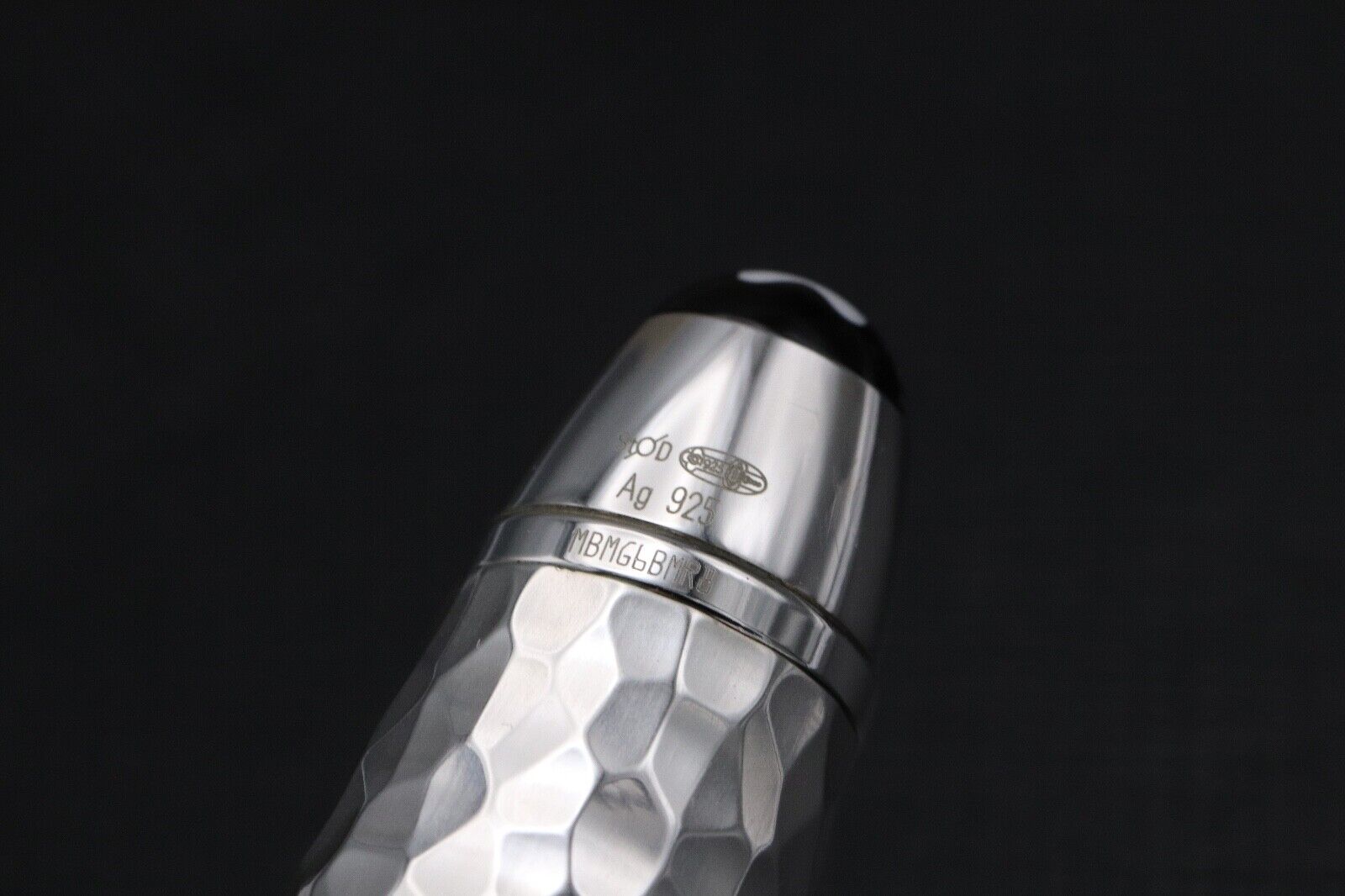 Montblanc Meisterstuck 162 LeGrand Martele Sterling Silver Rollerball Pen image 4