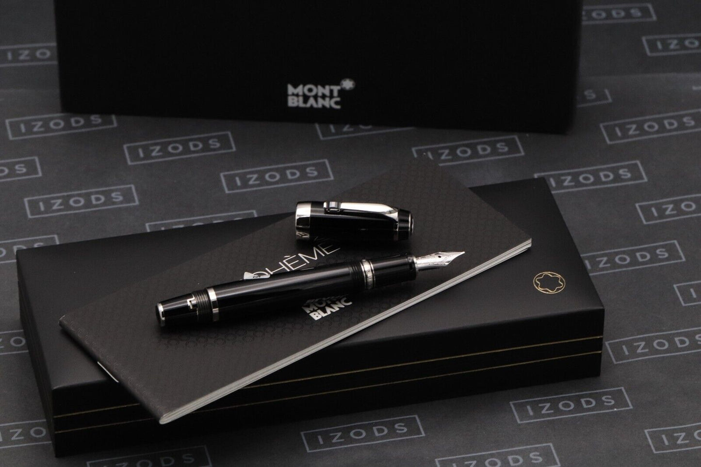 Montblanc Boheme Noir Fountain Pen - UNUSED image 0