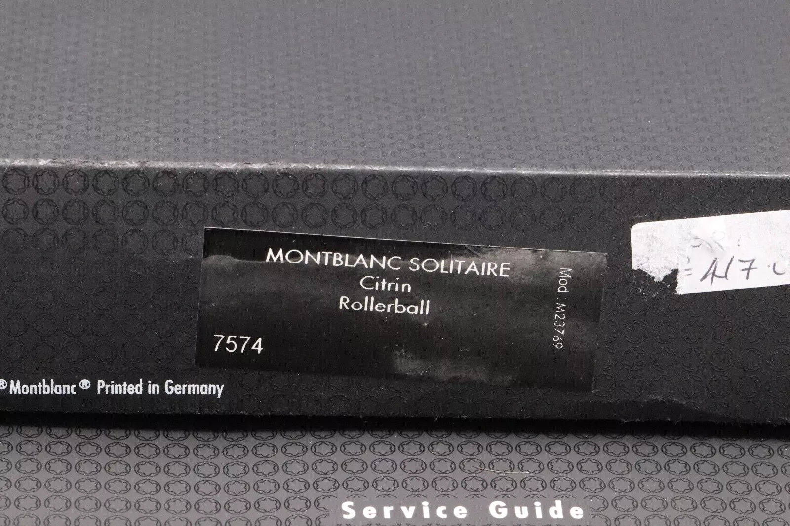Montblanc Meisterstuck 163 Classique Solitaire Citrine Rollerball Pen image 8