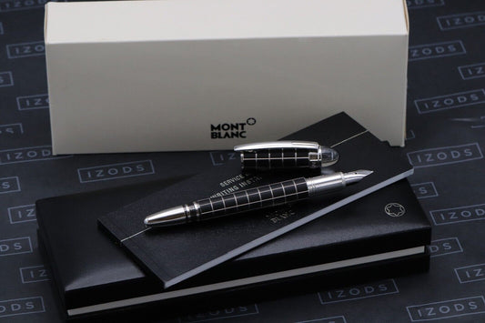 Montblanc Starwalker Rubber Platinum Fountain Pen image 0