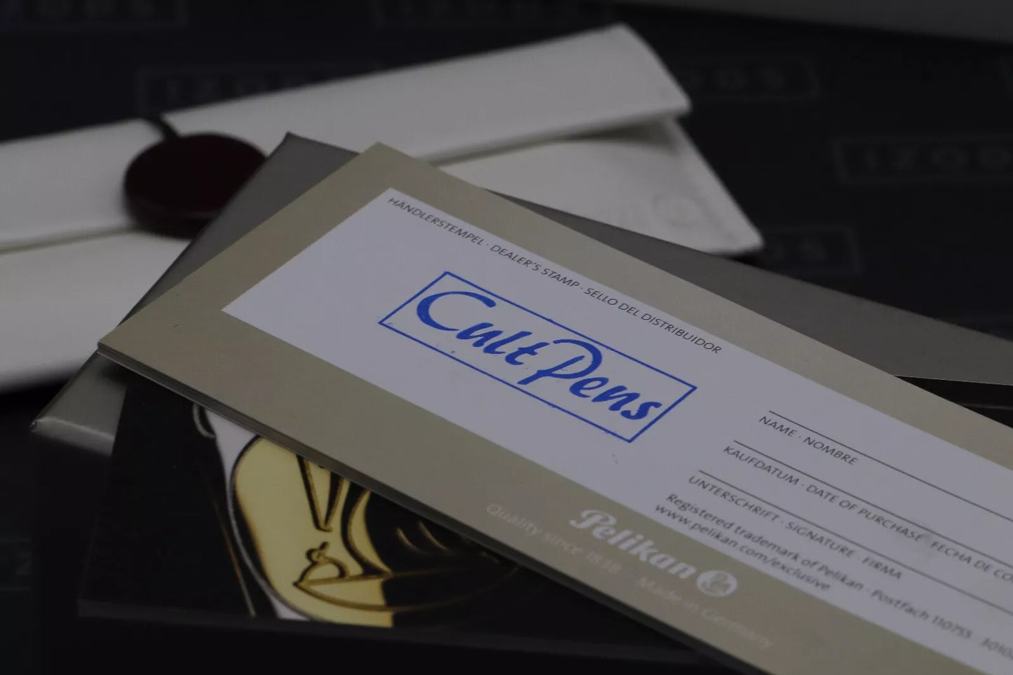 Pelikan Souveran M800 Renaissance Brown Fountain Pen - DIPPED - EF Nib image 9