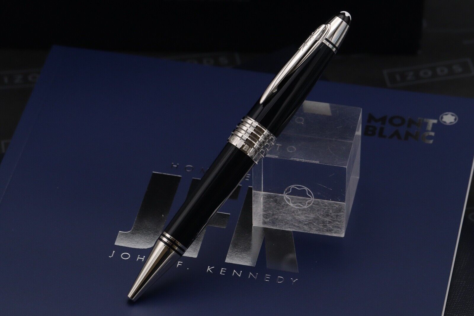 Montblanc Great Characters John F. Kennedy JFK Blue SE Ballpoint Pen image 1