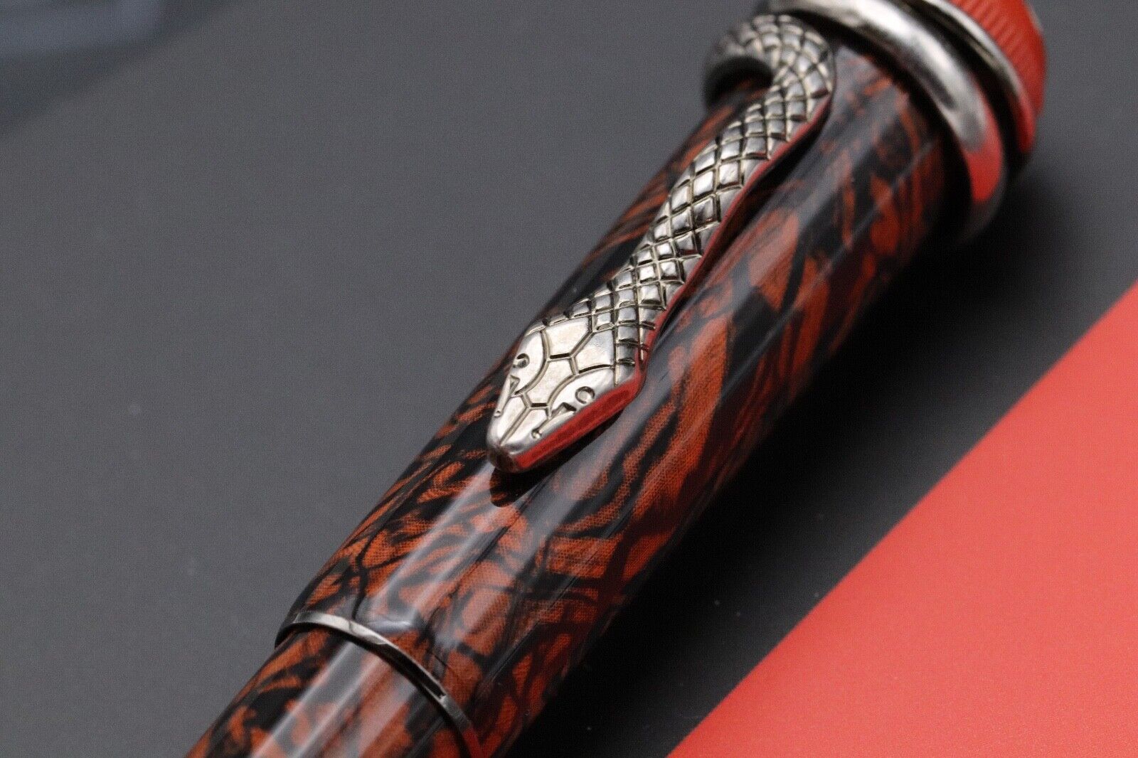 Montblanc Heritage Serpent Marble Ballpoint Pen - UNUSED image 2