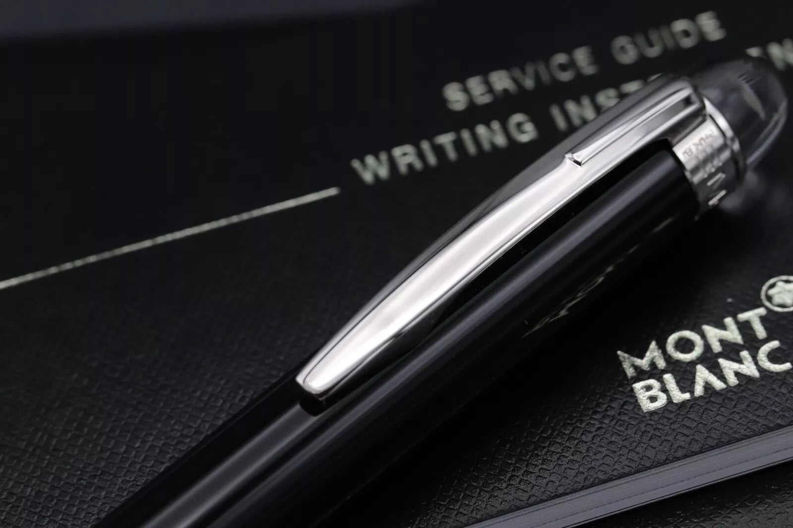 Montblanc Starwalker Platinum Resin Ballpoint Pen - UNUSED image 2