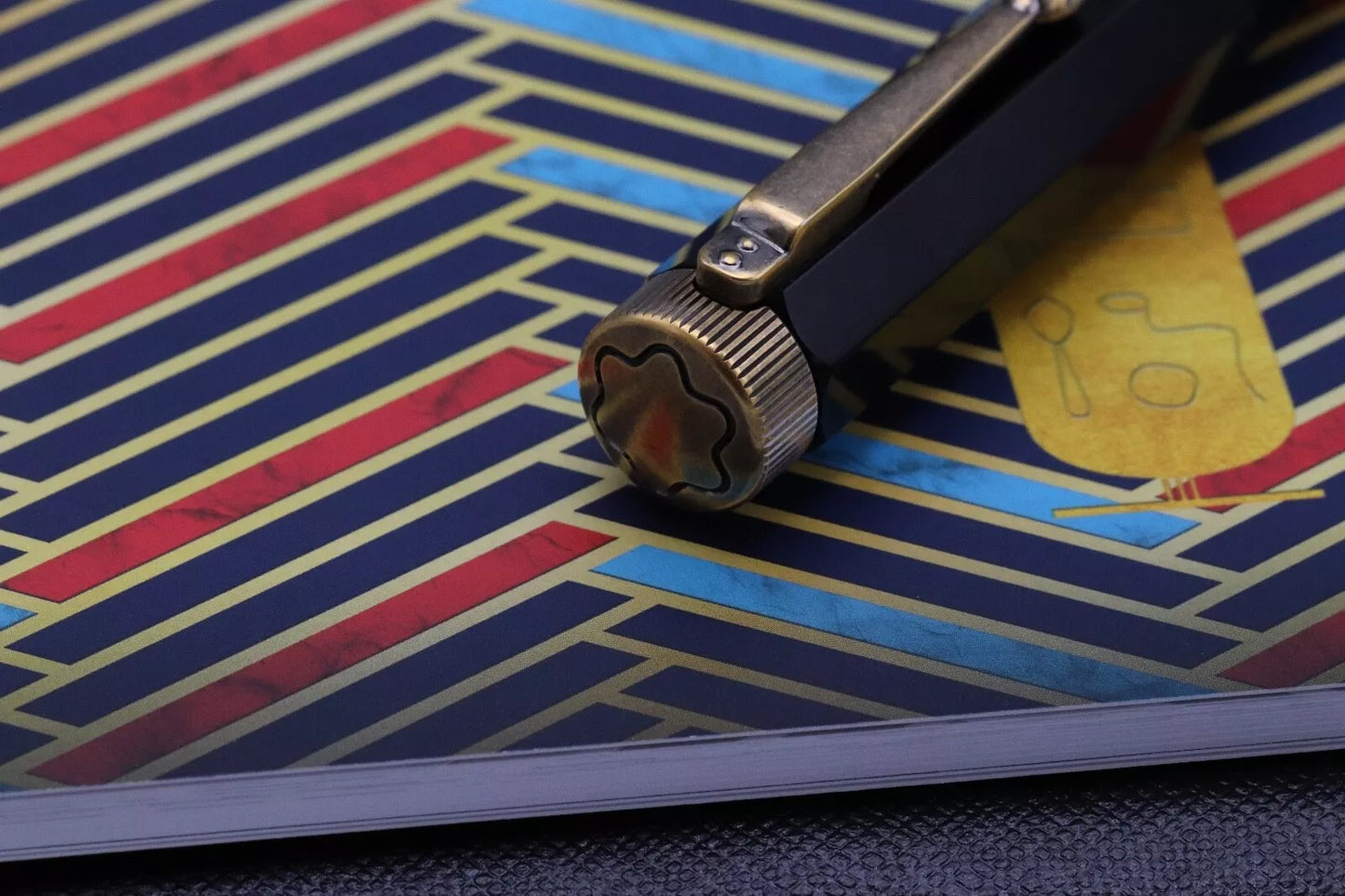 Montblanc Heritage Egyptomania Special Edition Black Fountain Pen image 6