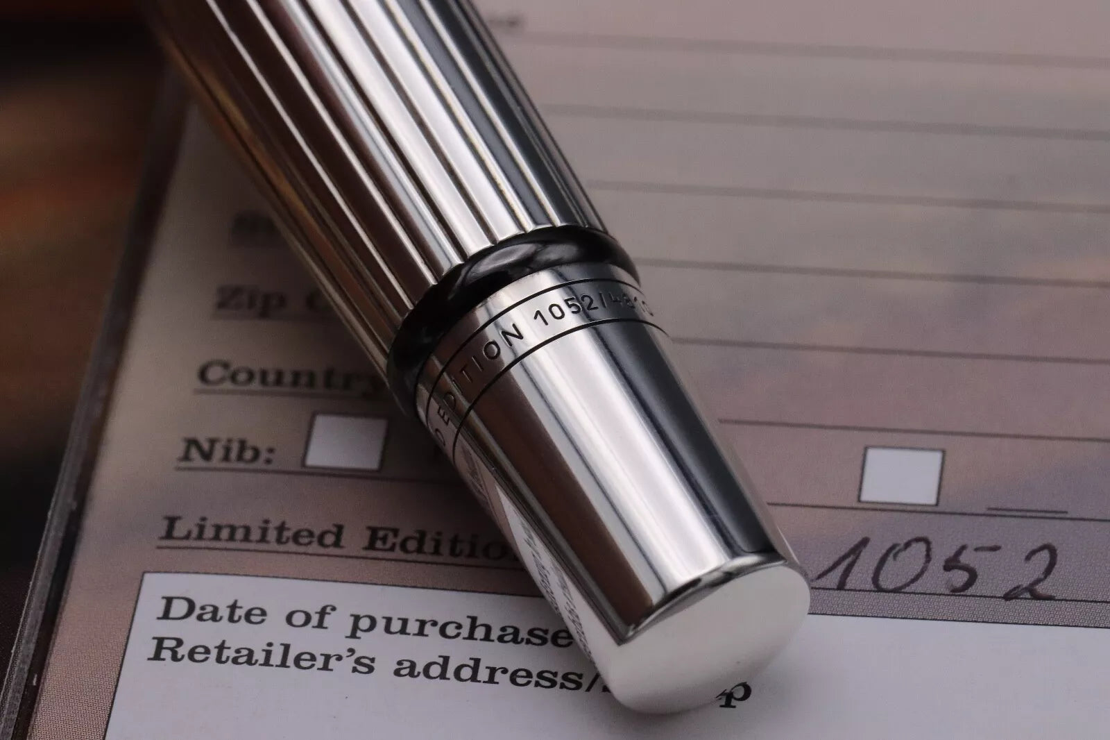 Montblanc Patron Of Art J.P Morgan 4810 Fountain Pen - UNUSED image 8
