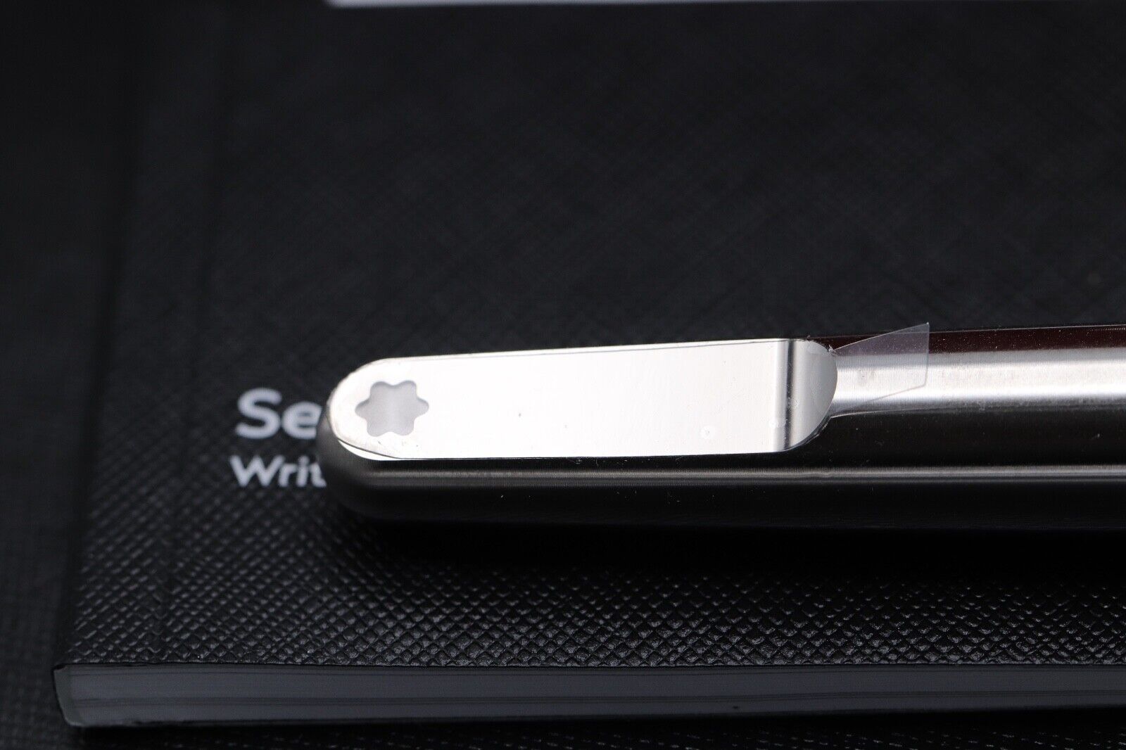 Montblanc M Marc Newson RED Signature Rollerball Pen - UNUSED image 2