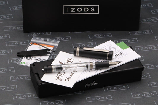 Conid Bulkfiller Regular Demonstrator Fountain Pen - #6 Ti Medium Nib image 0