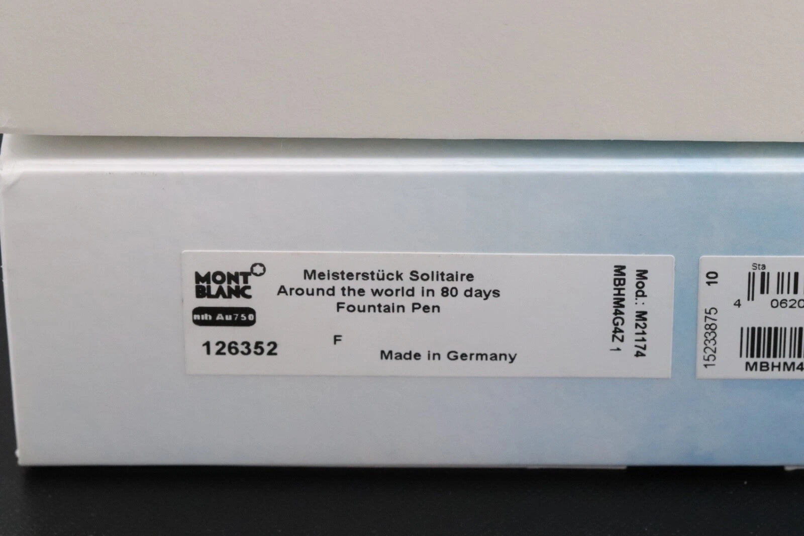 Montblanc LeGrand Around the World in 80 Days Solitaire Fountain Pen -INKED ONCE image 5