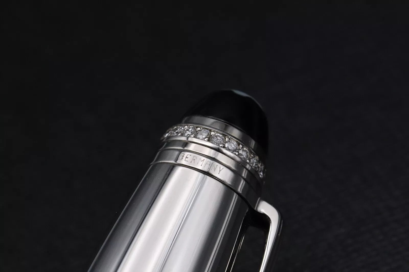 Montblanc Meisterstuck 146 LeGrand Royal Steel Diamond Fountain Pen image 7