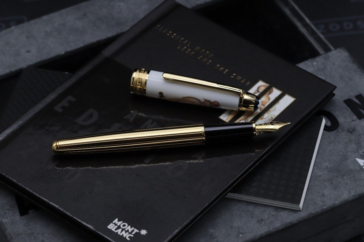 Montblanc Meisterstuck Classique Ann Edition 2003 Mythology Fountain Pen UNUSED image 1