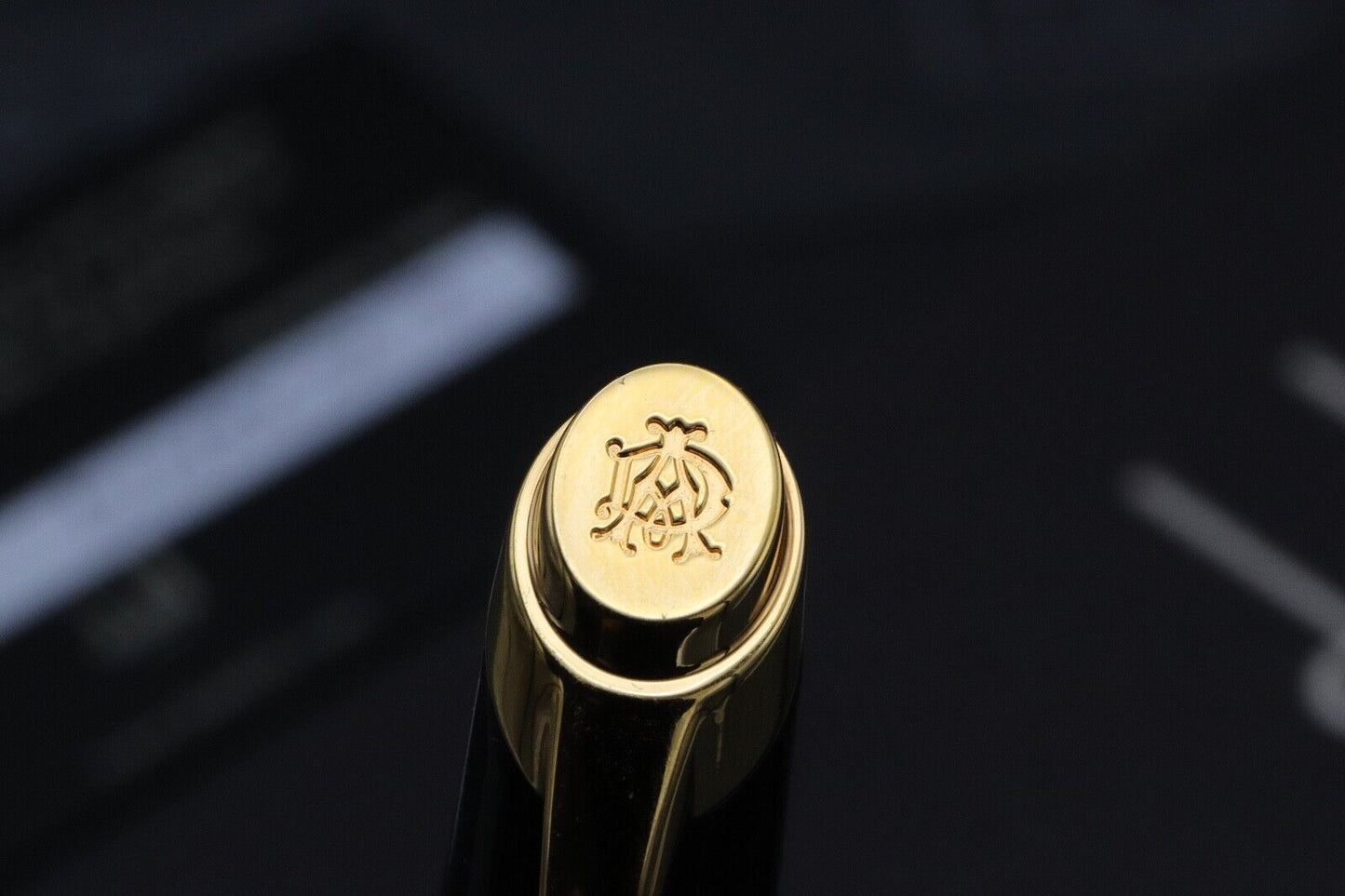 Dunhill Fighter Black Gold Ballpoint Pen image 3