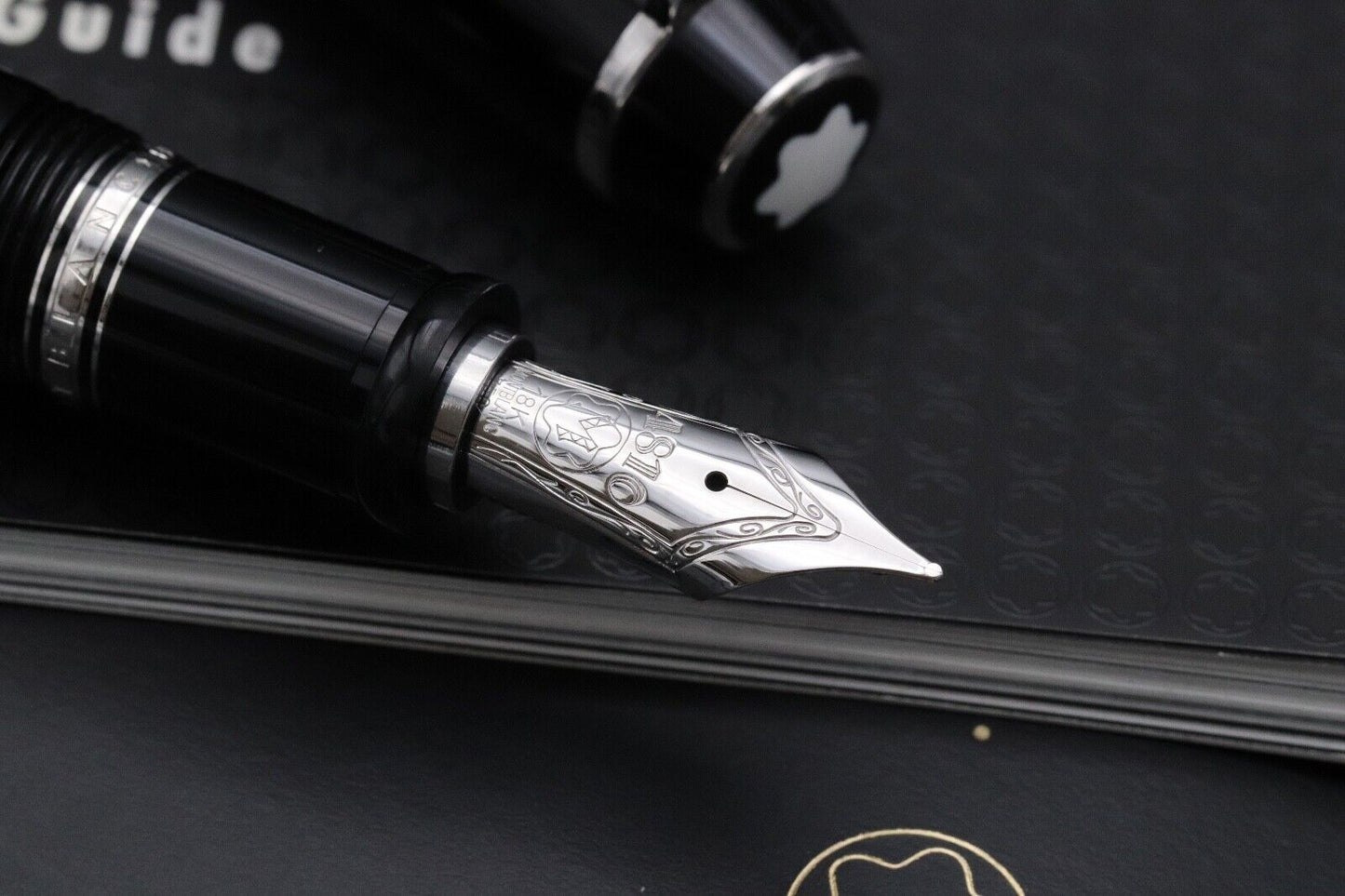 Montblanc Boheme XL Platinum Line No Stone Fountain Pen image 2