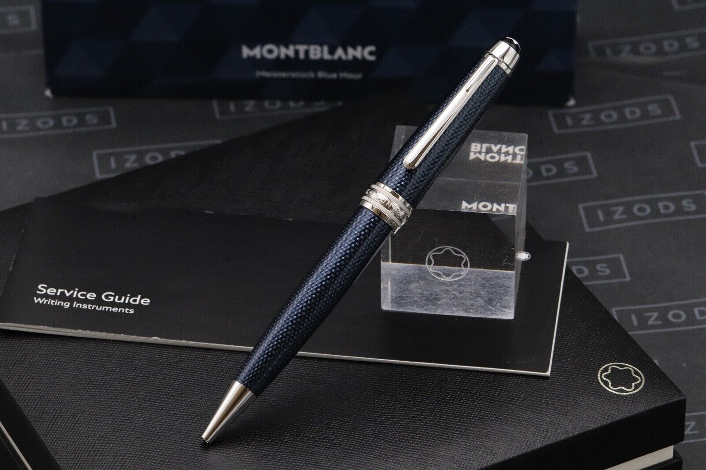 Montblanc Meisterstück Midsize Blue Hour Ballpoint Pen - UNUSED image 1