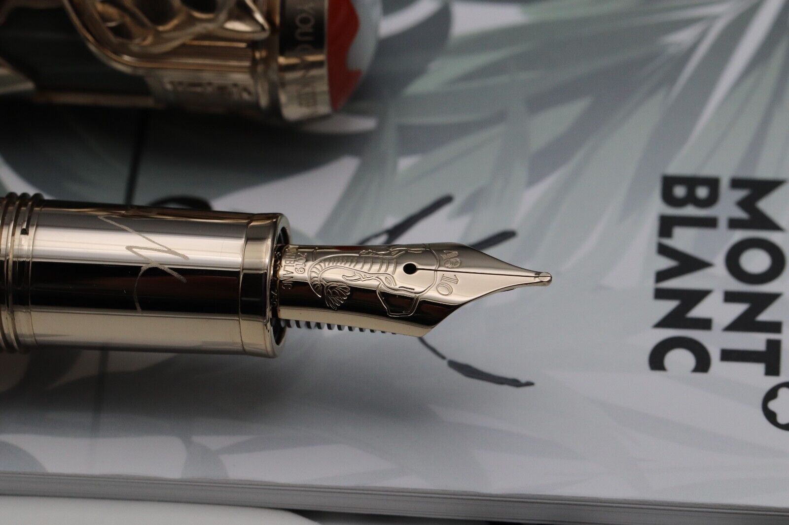 Montblanc Writers Edition Rudyard Kipling 1895 Tribute to 'IF' Fountain Pen image 2