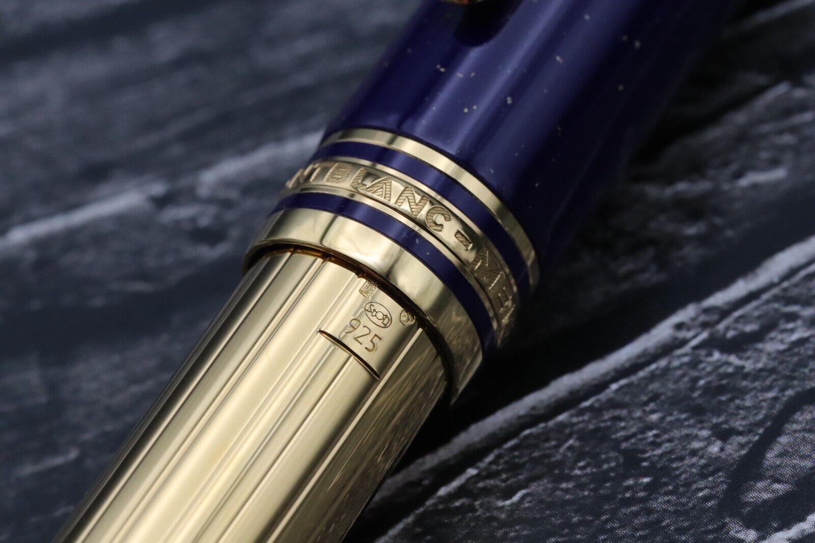Montblanc Meisterstuck 146 LeGrand Ramses II Vermeil Fountain Pen - DIPPED image 4