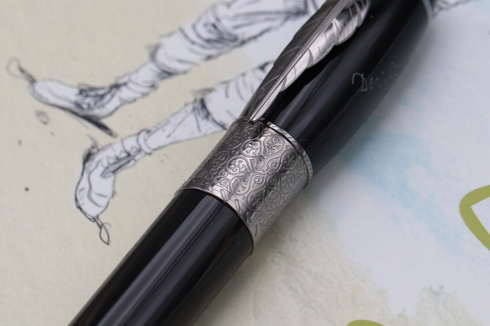 Montblanc Writers Edition Daniel Defoe Rollerball Pen image 3