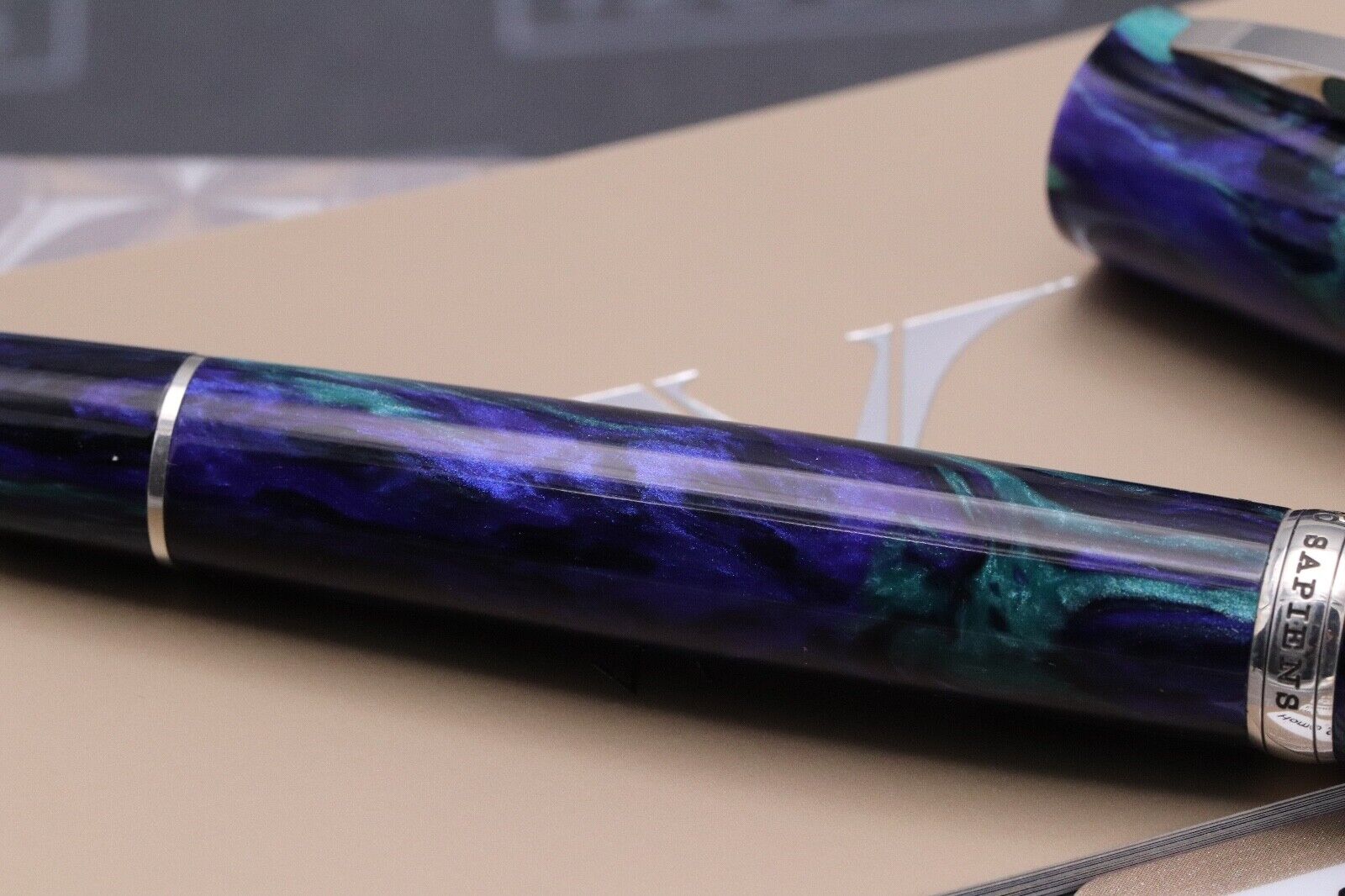 Visconti Homo Sapiens Earth Origins Water Limited Edition Fountain Pen - UNUSED image 3