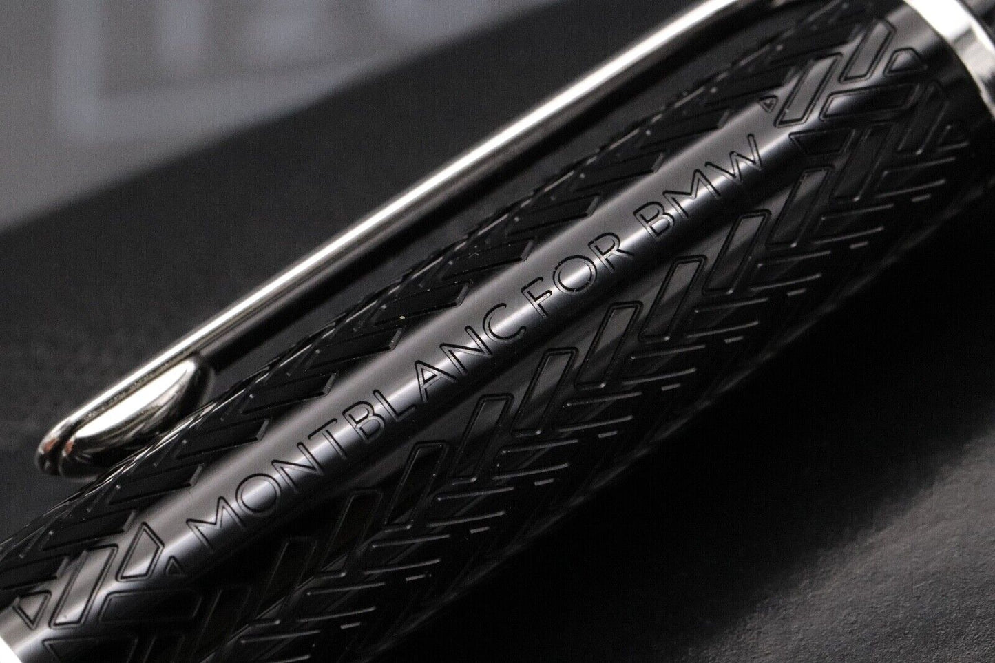 Montblanc Meisterstück Midsize BMW Platinum-Coated Ballpoint Pen image 2