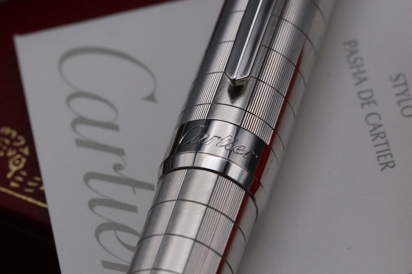 Cartier Pasha Platinum-Plated Fountain Pen - NEVER INKED image 4