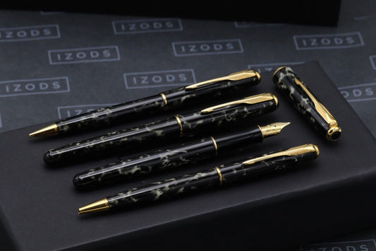 Parker Sonnet Lacque Moonbeam FP, BP, MP, RB Set - 1993 image 1