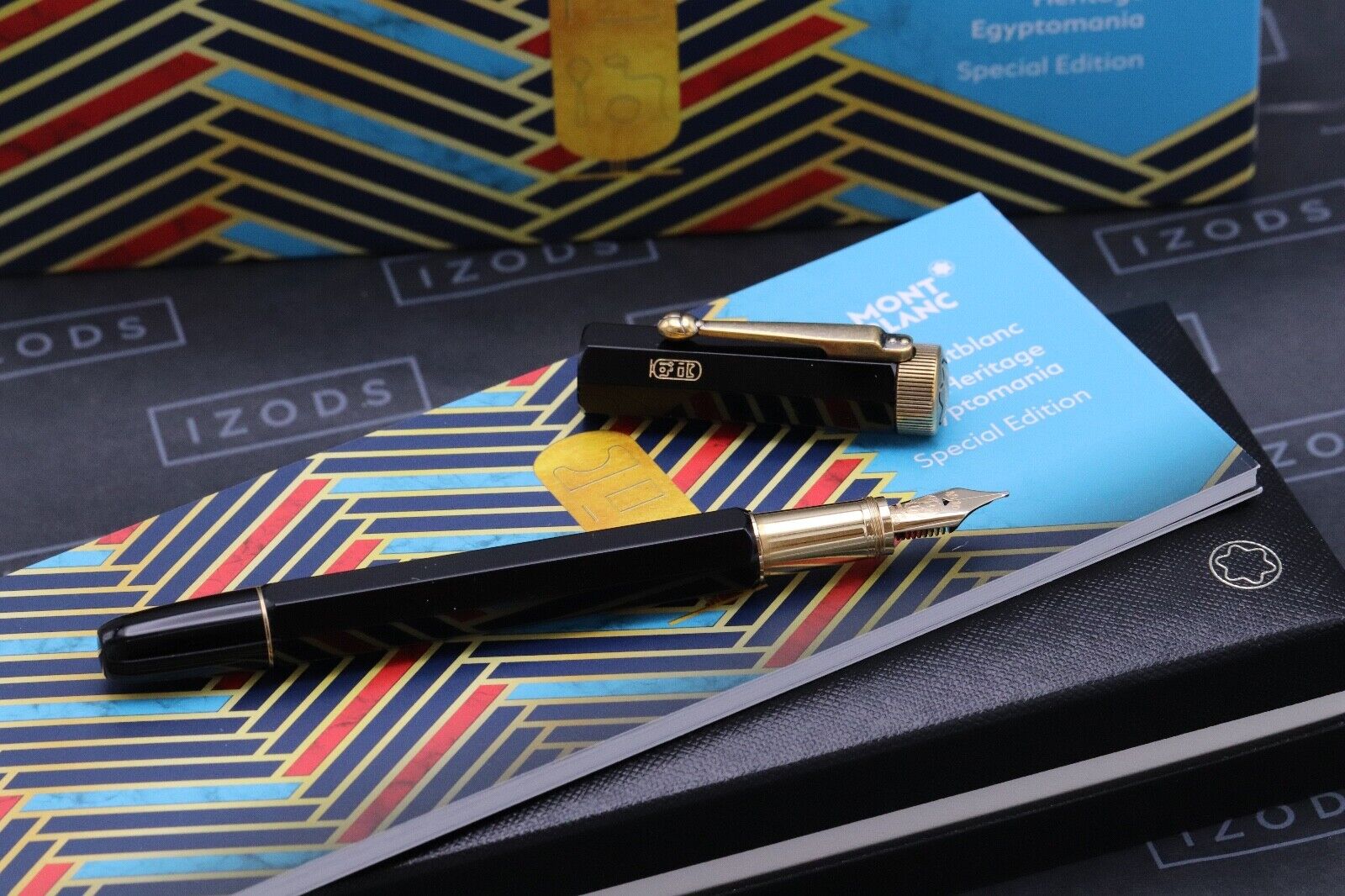 Montblanc Heritage Egyptomania Special Edition Black Fountain Pen image 1