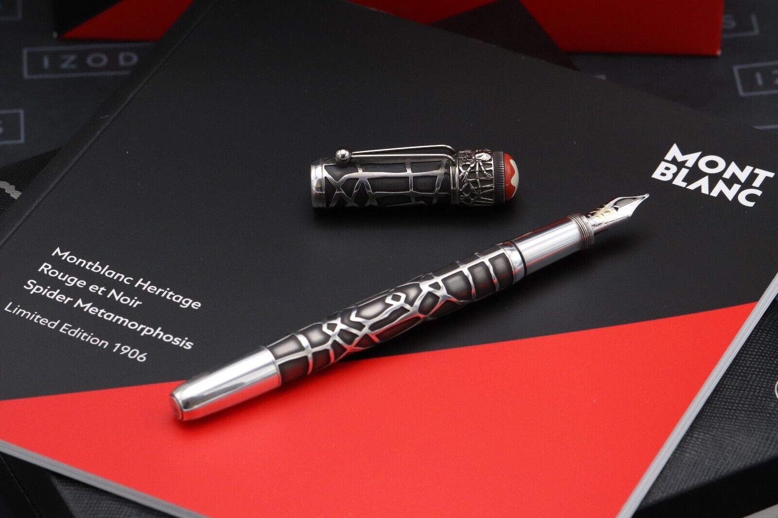 Montblanc Heritage Rouge et Noir Metamorphosis LE1906 Fountain Pen image 1