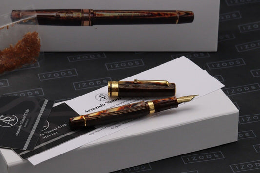 ASC Gladiatore Medio Bespoke Prototype Arco Bronze Fountain Pen image 0