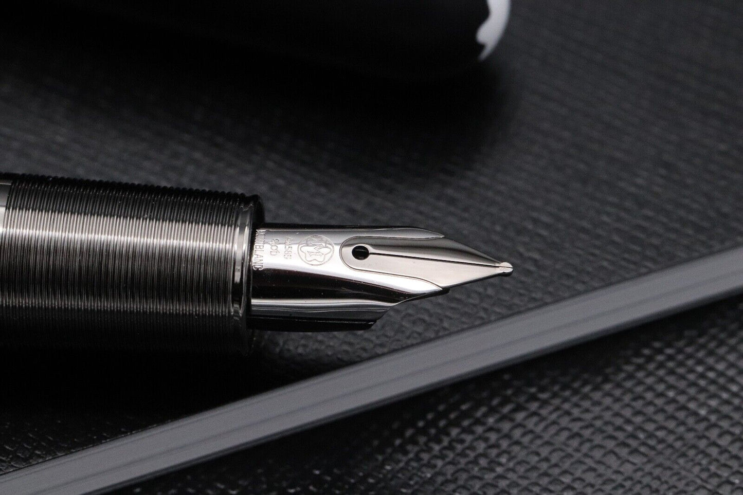 Montblanc M Marc Newson Ultra Black Fountain Pen – Serviced by MB Nov 2024 image 2