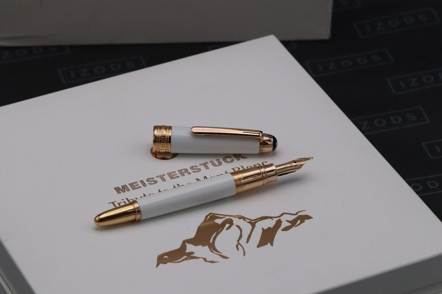 Montblanc Meisterstuck Mozart Tribute Solitaire Fountain Pen - UNUSED image 1