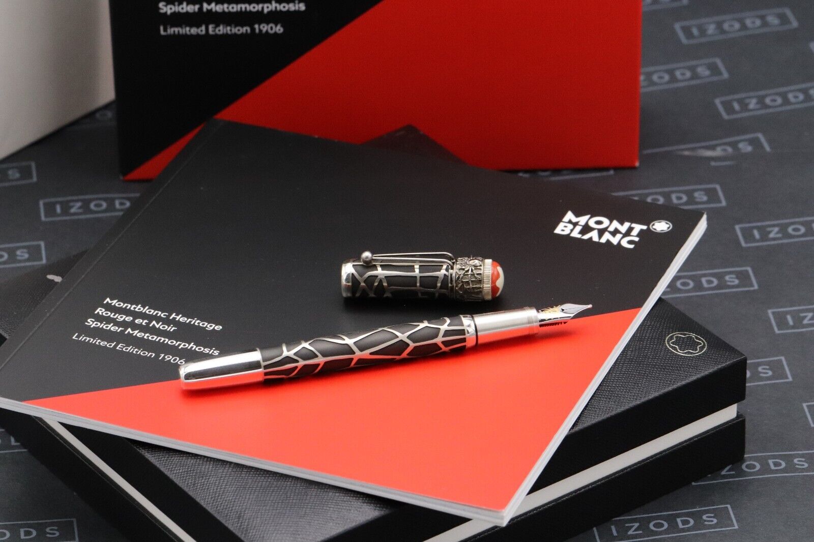 Montblanc Heritage Rouge et Noir Metamorphosis LE1906 Fountain Pen - UNUSED image 0