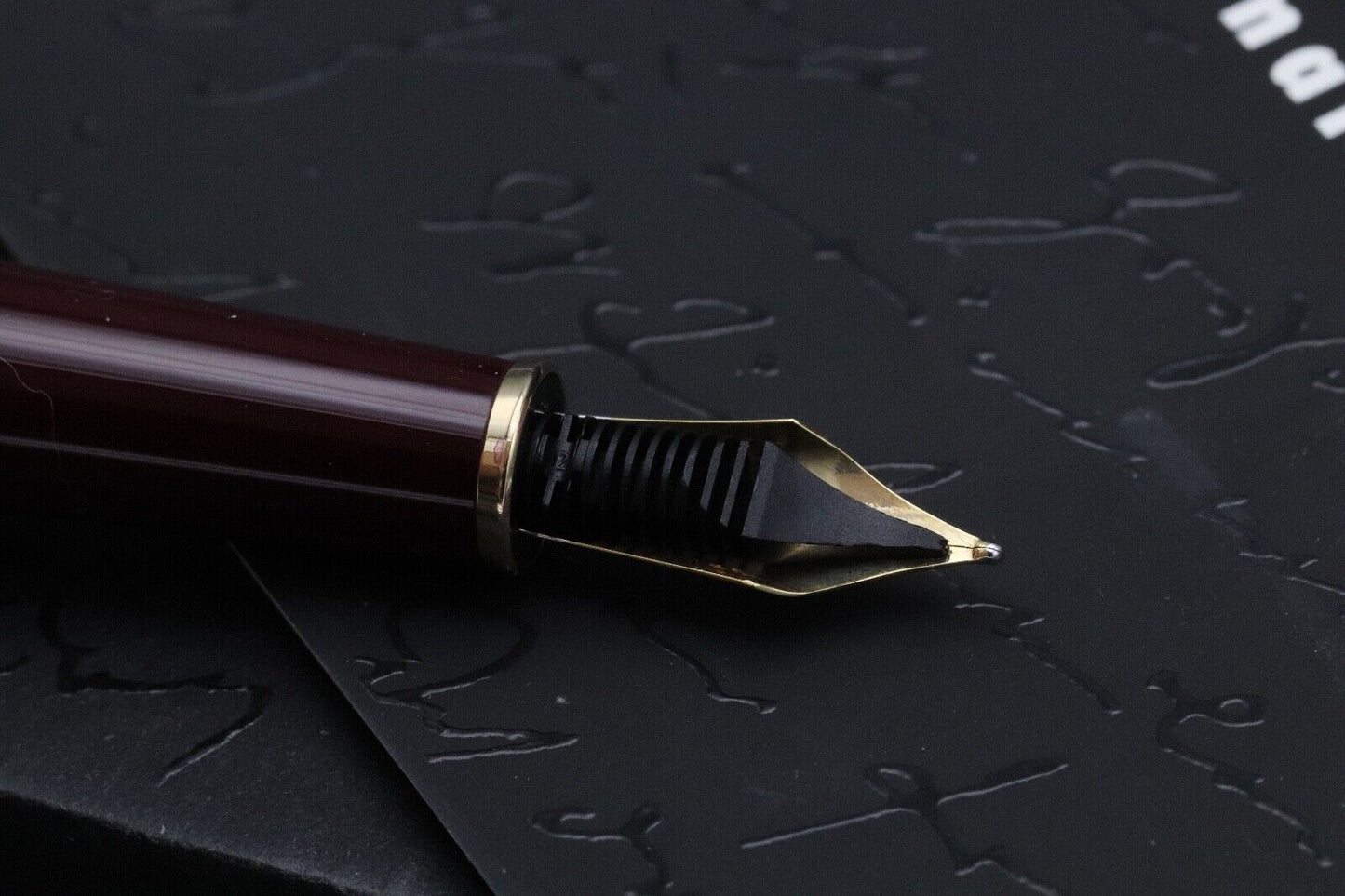 Montblanc Meisterstuck 144 Classique Bordeaux Vermeil Fountain Pen image 3