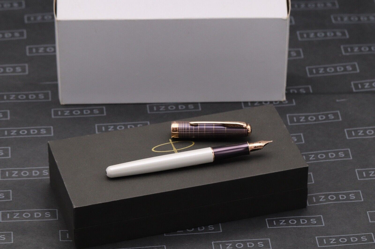 Parker Sonnet Contort Cisele Purple Special Edition Fountain Pen image 0