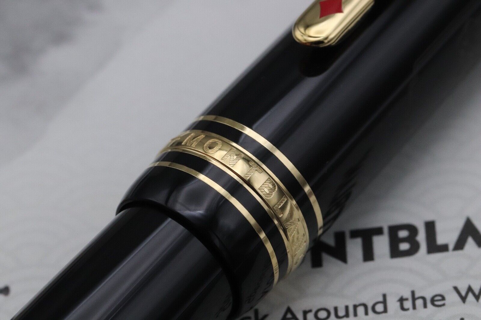 Montblanc Meisterstuck LeGrand Around The World in 80 Days Fountain Pen - UNUSED image 4