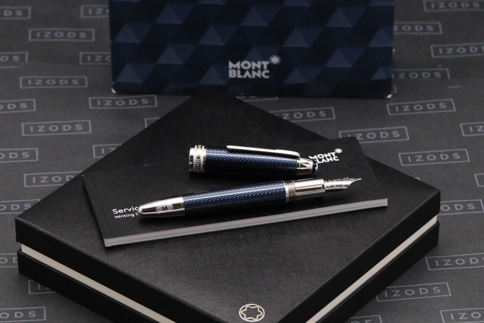 Montblanc Meisterstück LeGrand Blue Hour Fountain Pen - UNUSED image 0