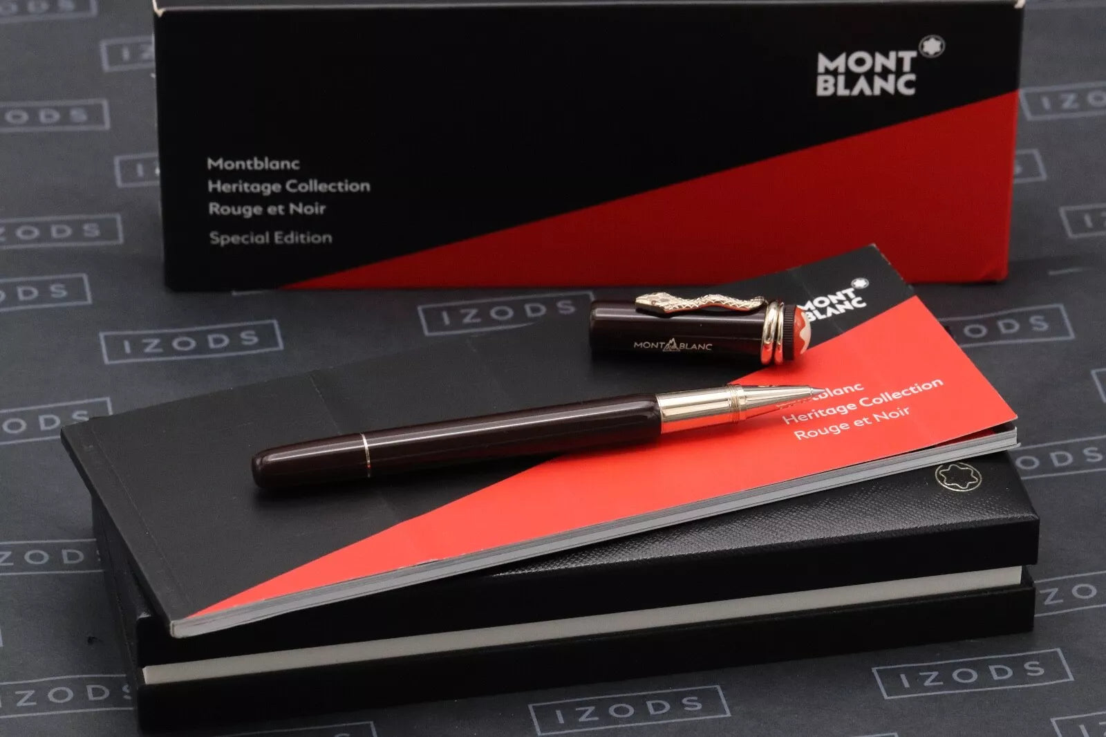 Montblanc Heritage Rouge et Noir Tropic Brown Special Edition Rollerball Pen image 0