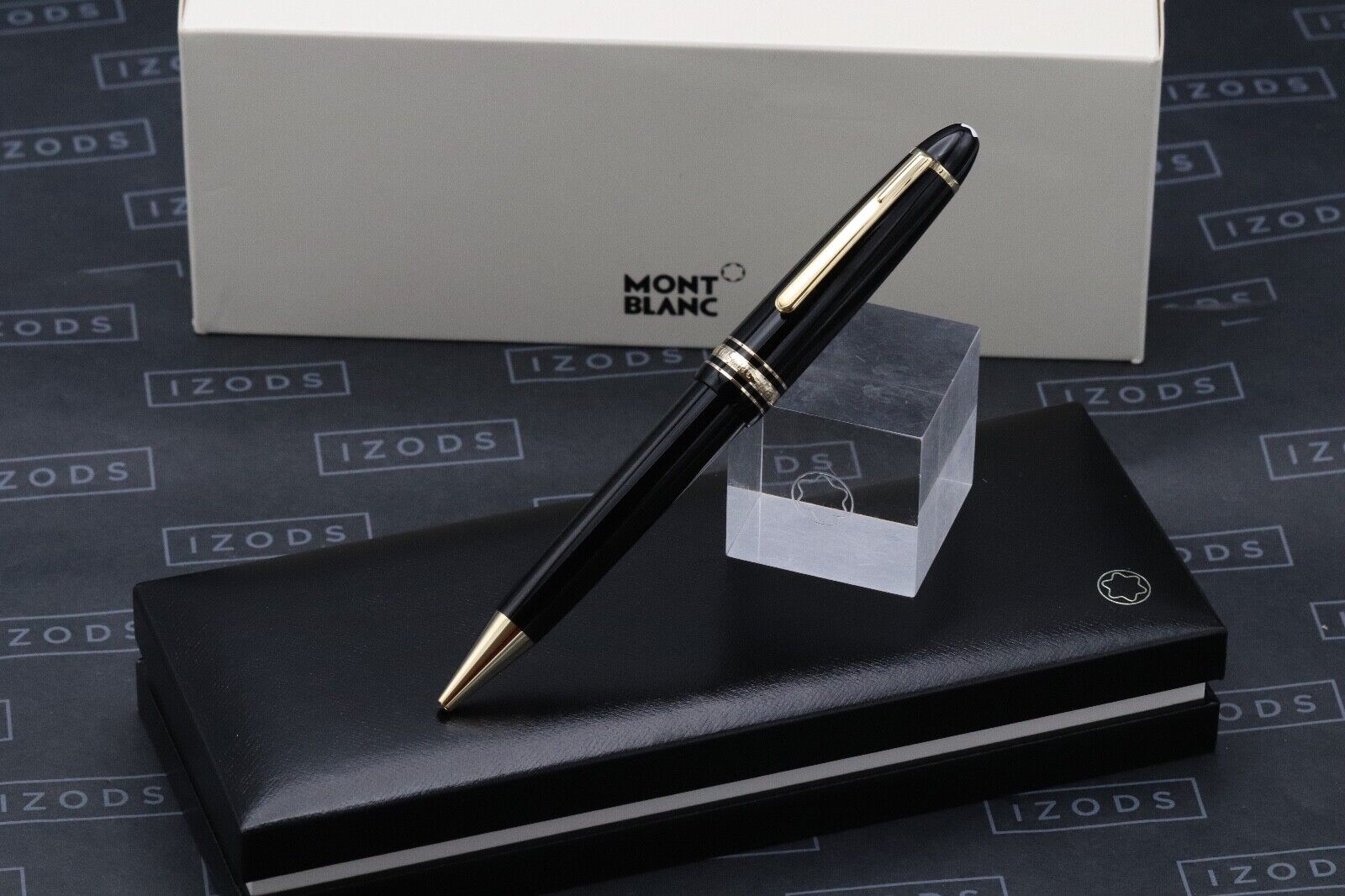Montblanc Meisterstück 161 LeGrand Gold-Coated Ballpoint Pen image 0