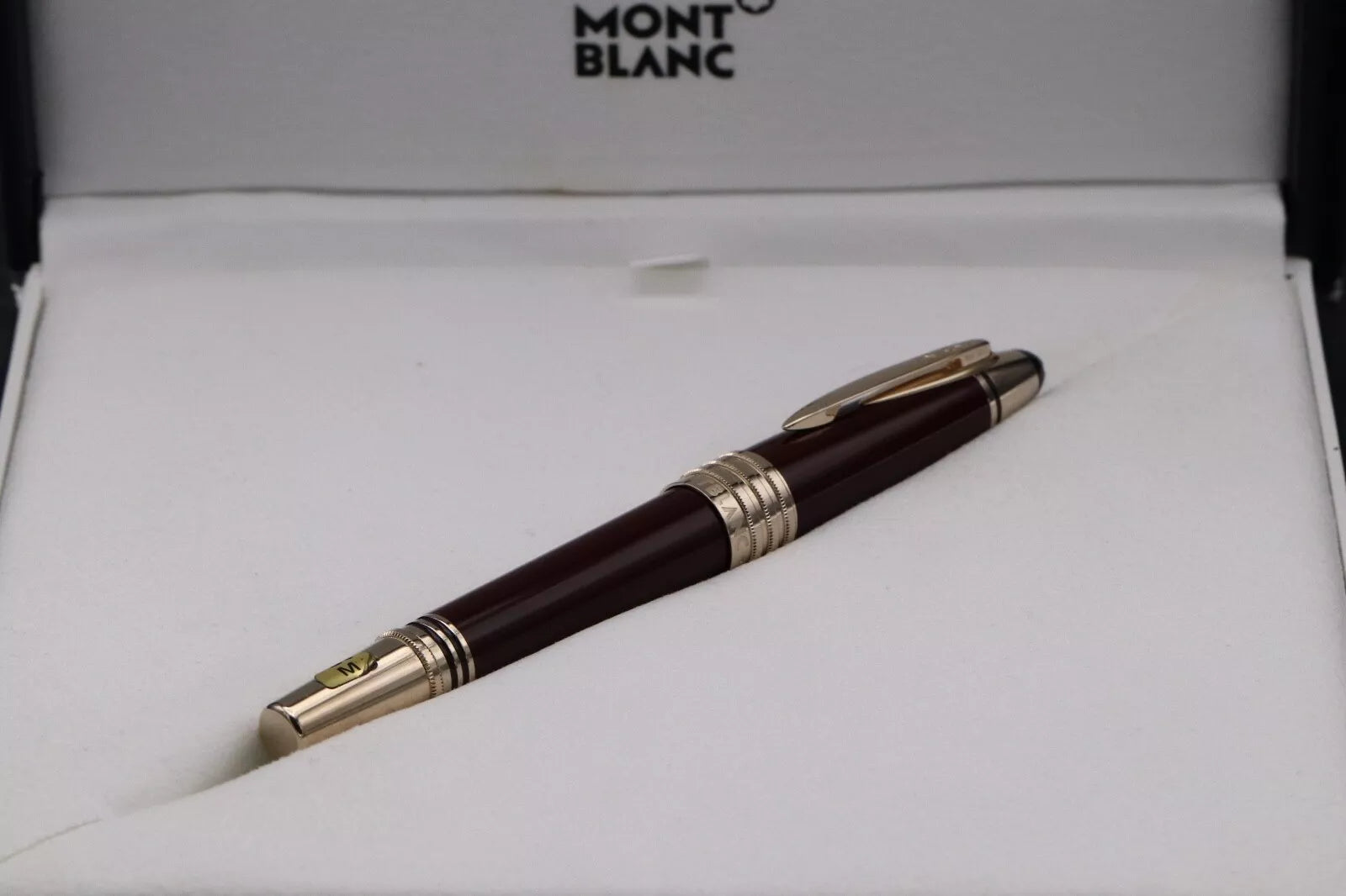 Montblanc Great Characters John F. Kennedy JFK Burgundy SE Fountain Pen image 7