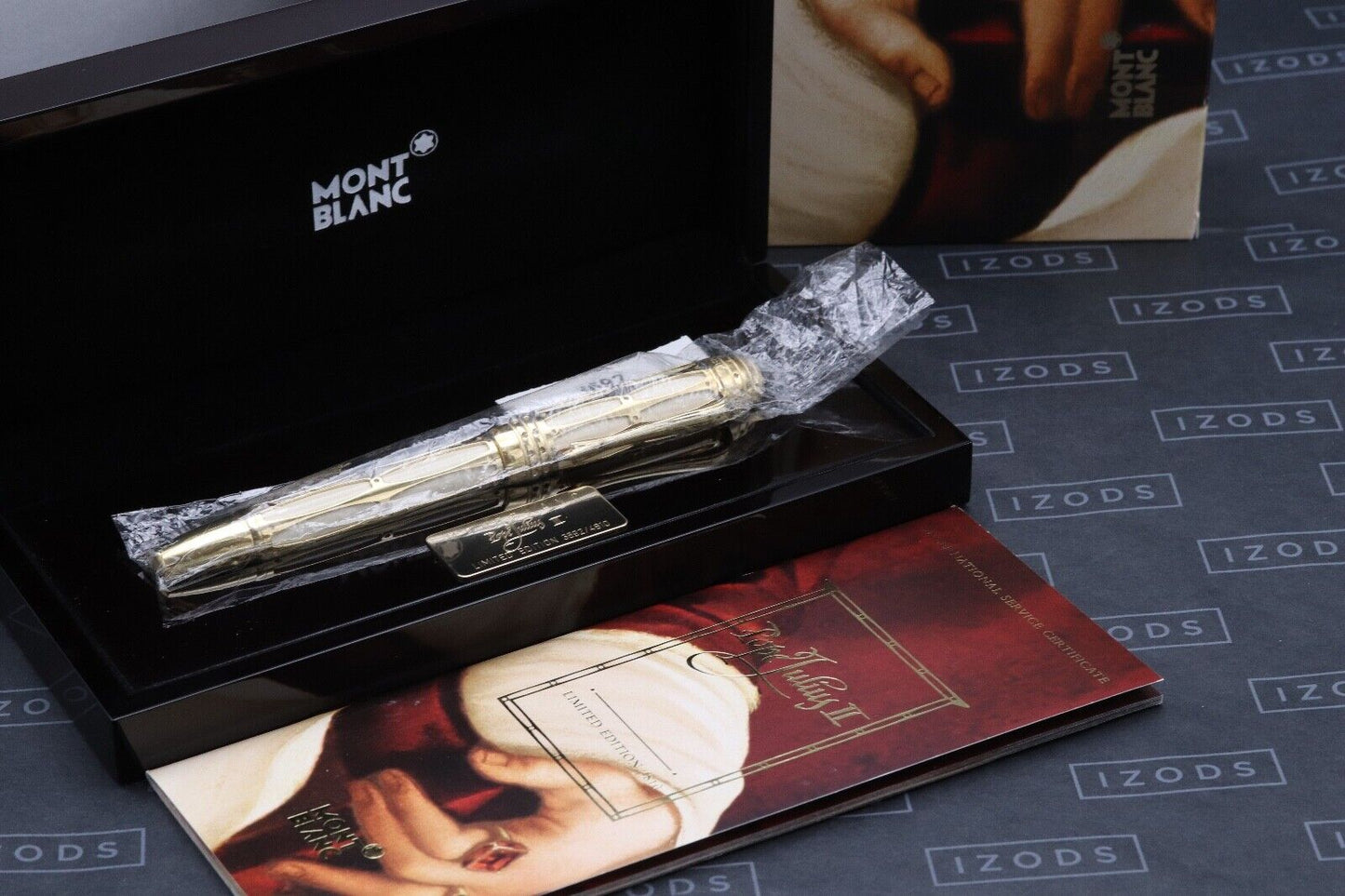 Montblanc Patron of Art Pope Julius II 4810 Fountain Pen - UNUSED - EF NIB image 6
