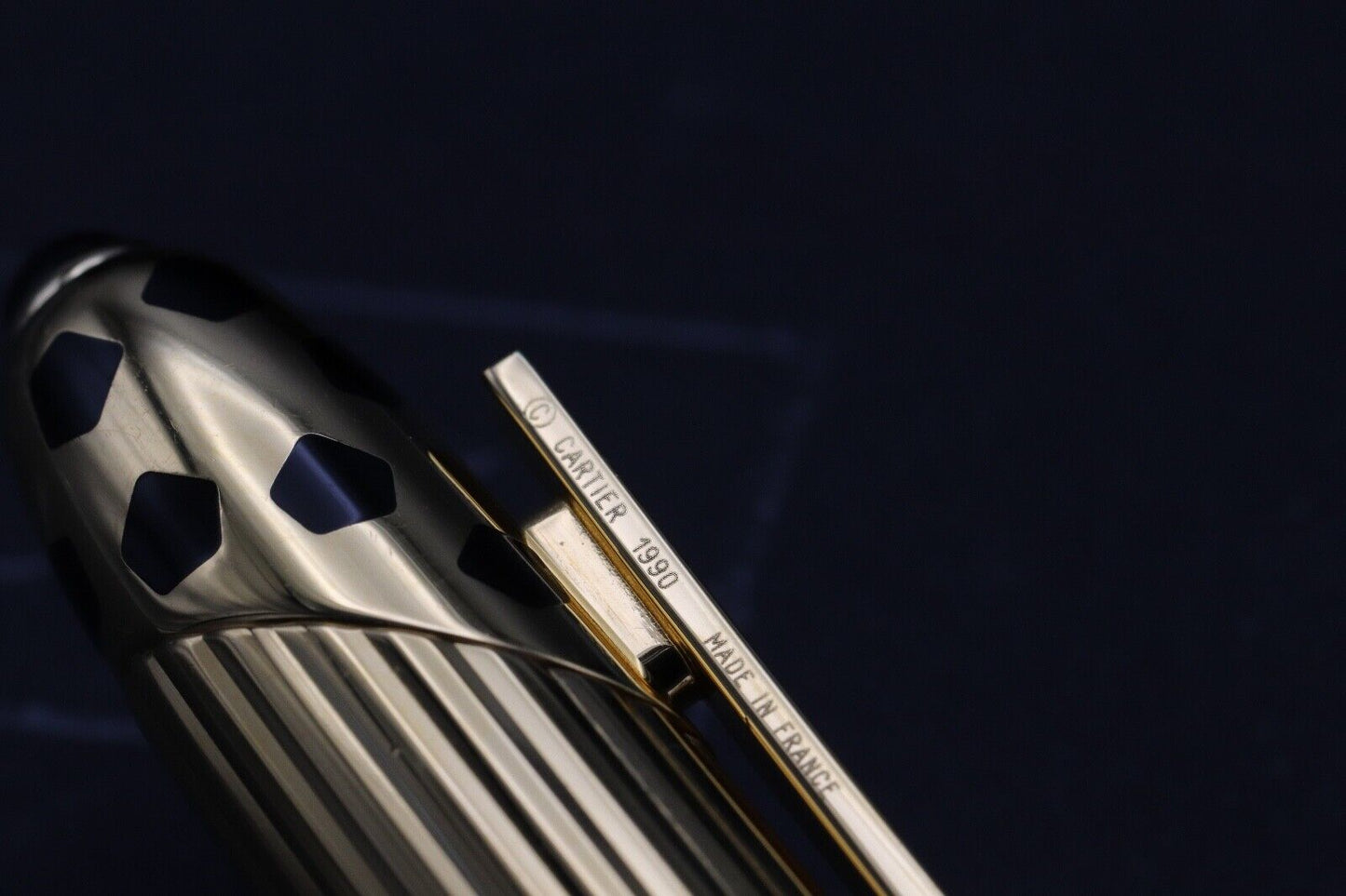 Cartier Panthere de Cartier Black Gold-Plated Fountain Pen image 5