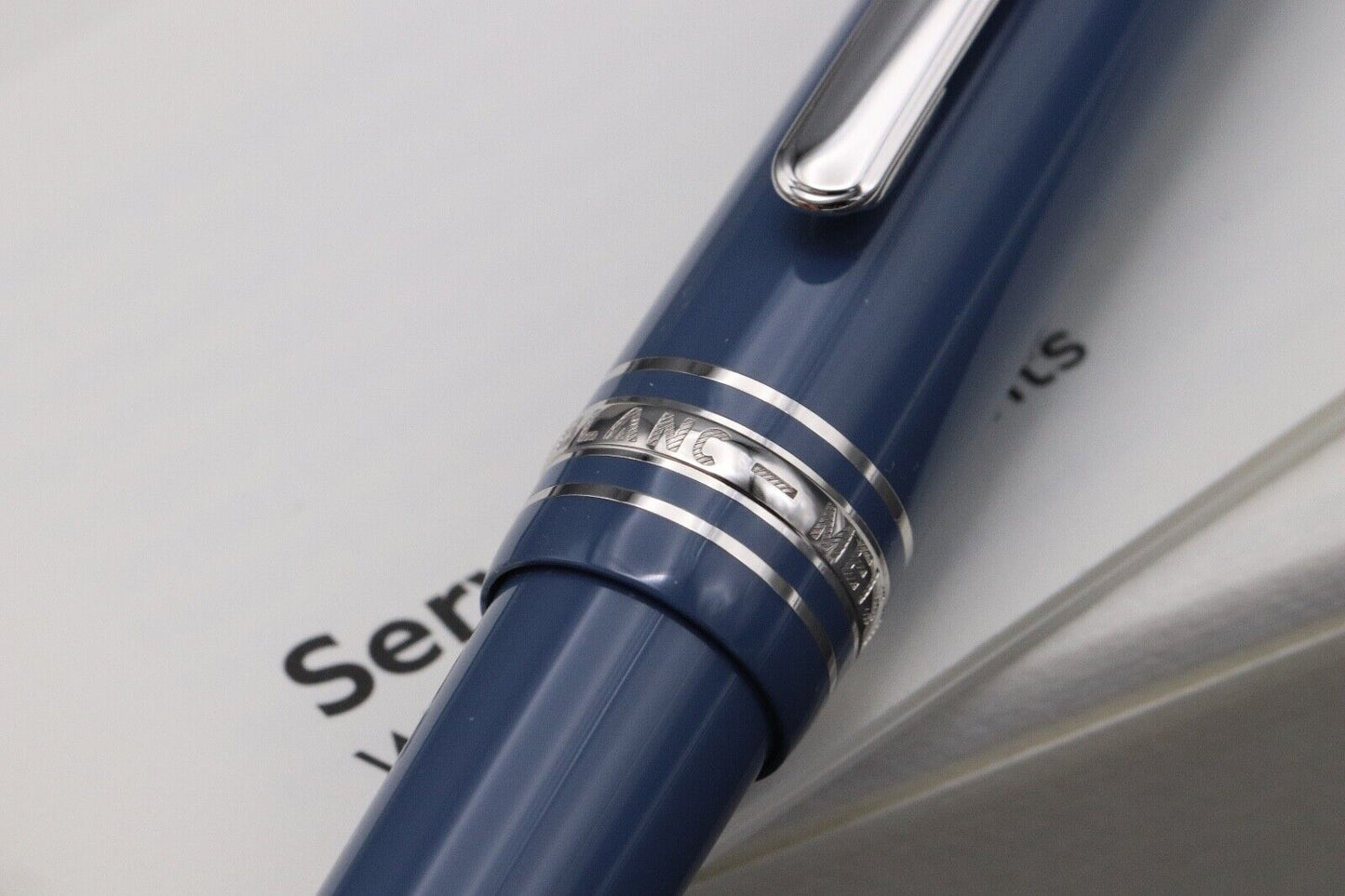 Montblanc Meisterstuck Midsize Glacier Ballpoint Pen image 2