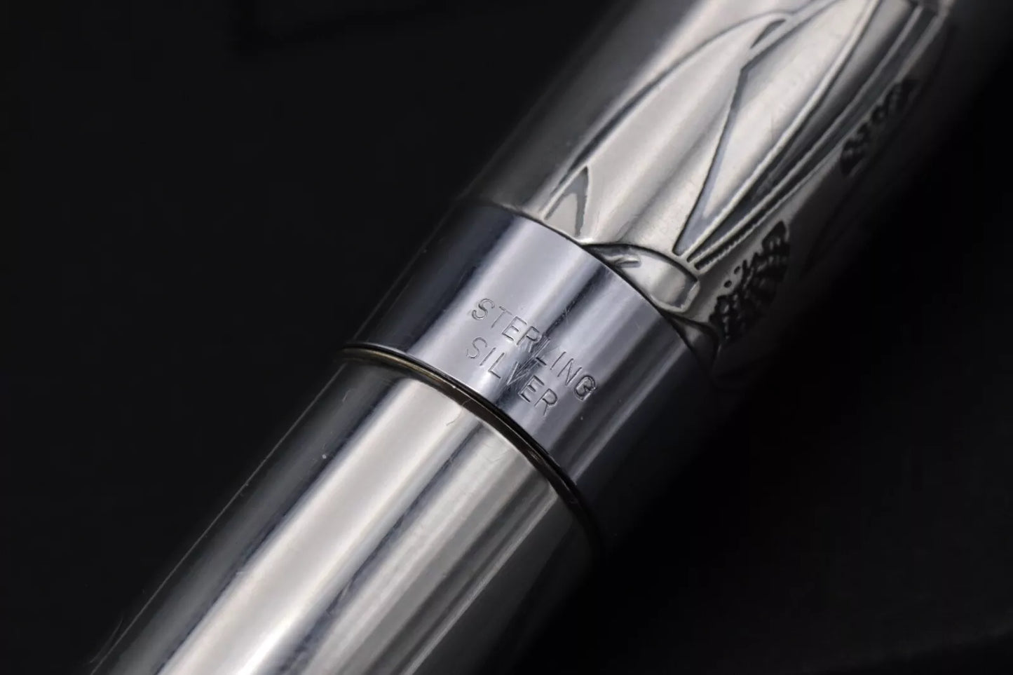 Pilot Sterling Silver Geisha Fountain Pen - 1976 image 2