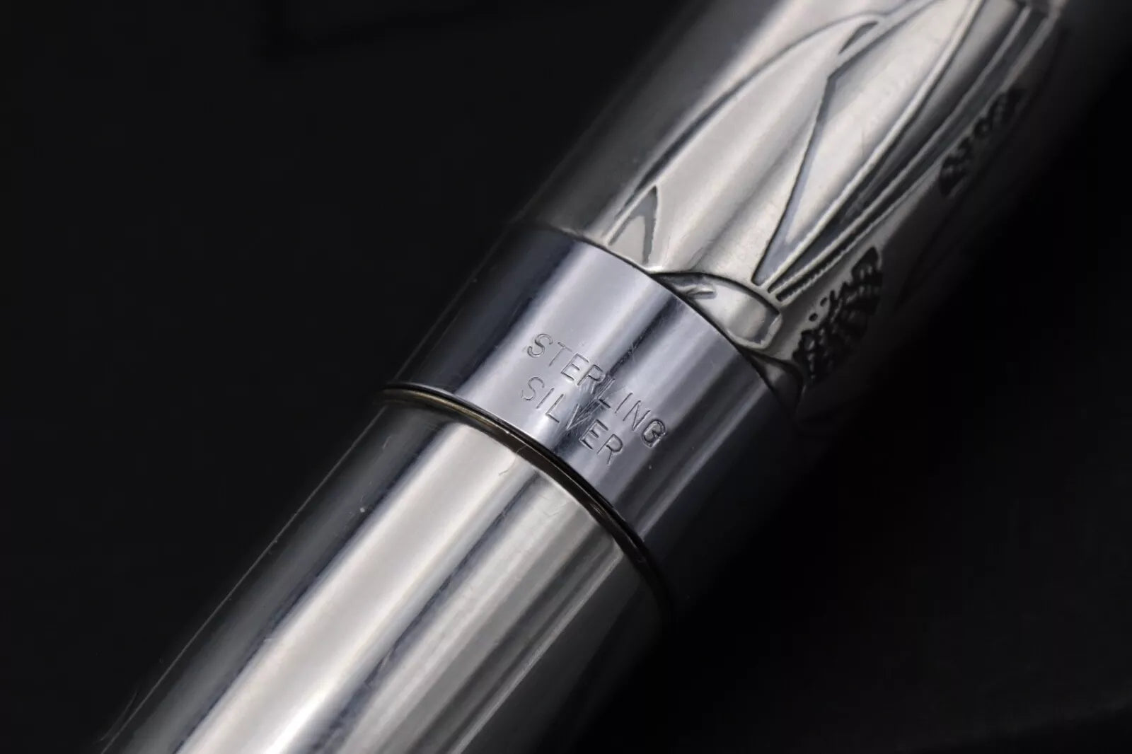 Pilot Sterling Silver Geisha Fountain Pen - 1976 image 2