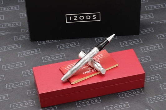 Caran d'Ache Leman Godron Rhodium Rollerball Pen image 0