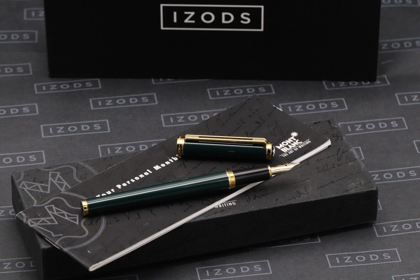 Montblanc Noblesse Oblige Green Fountain Pen - NEVER INKED image 0