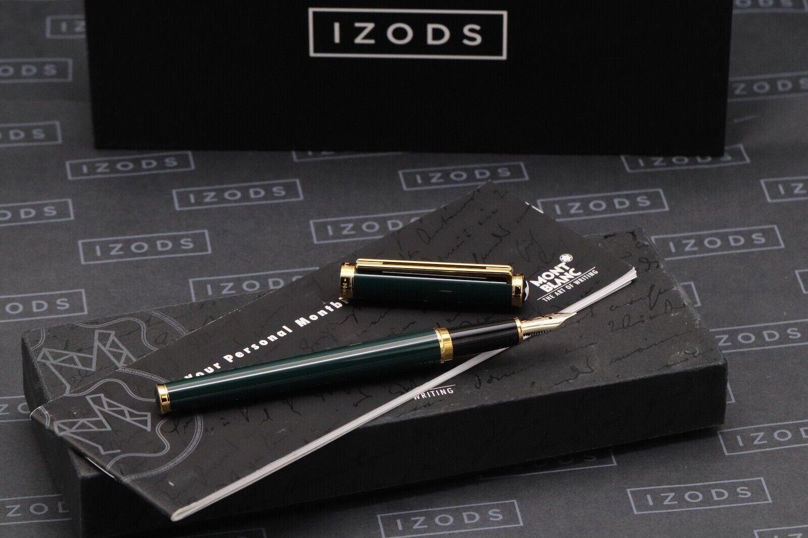 Montblanc Noblesse Oblige Green Fountain Pen - NEVER INKED image 0